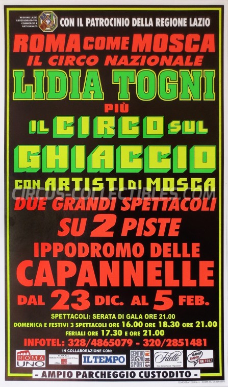 Lidia Togni Circus Poster - Italy, 2005