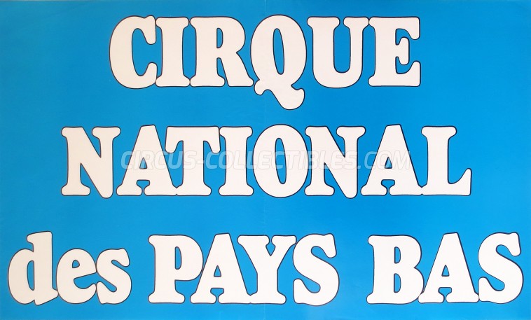 Holiday Circus Poster - Netherlands, 1985