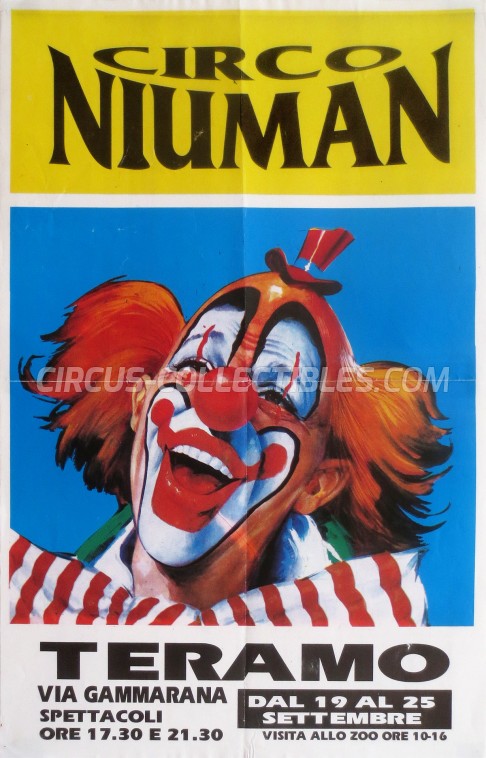 Niuman Circus Poster - Italy, 0