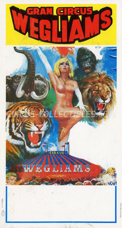 Wegliams Circus Poster - Italy, 1995