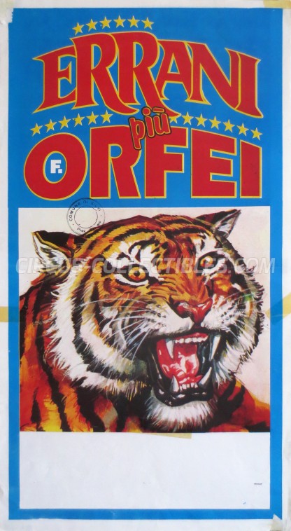 Errani Circus Poster - Italy, 1997