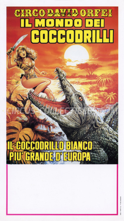 David Orfei Circus Poster - Italy, 