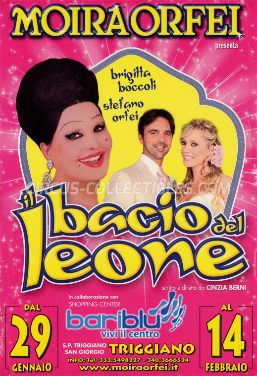 Moira Orfei Circus Poster - Italy, 2011