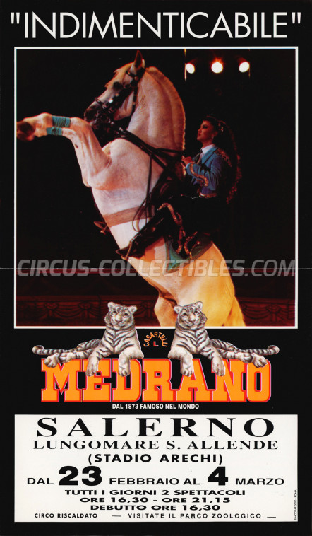 Medrano (Casartelli) Circus Poster - Italy, 1993