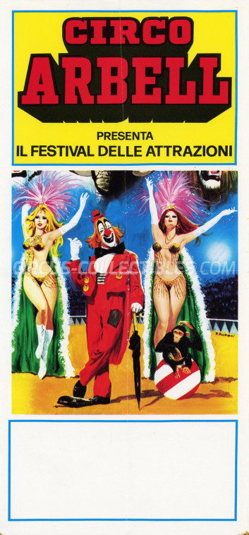 Arbell Circus Poster - Italy, 