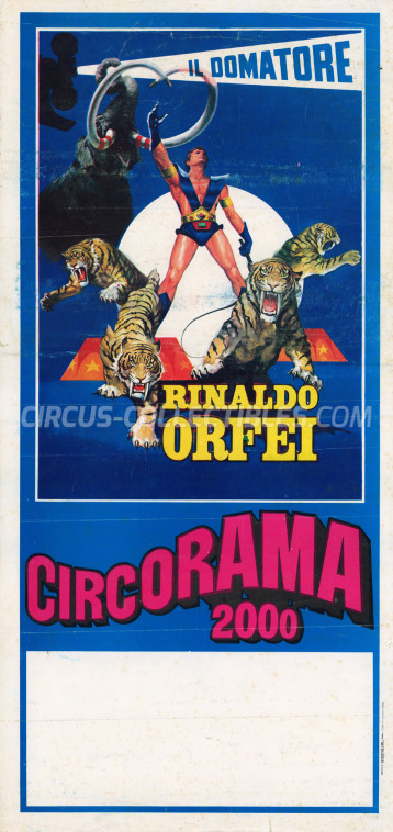 Rinaldo Orfei Circus Poster - Italy, 