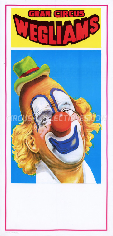 Wegliams Circus Poster - Italy, 1990