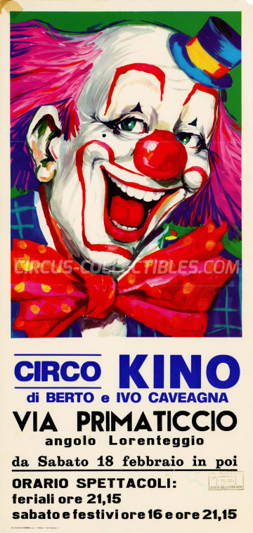Kino Circus Poster - Italy, 1984