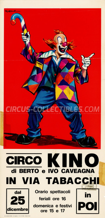 Kino Circus Poster - Italy, 1983
