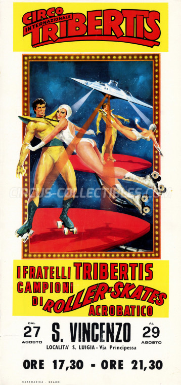 Tribertis Circus Poster - Italy, 1982