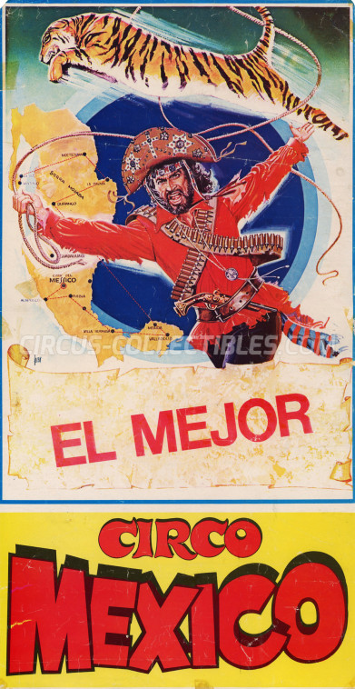 Mexico Circus Poster - Italy, 1986