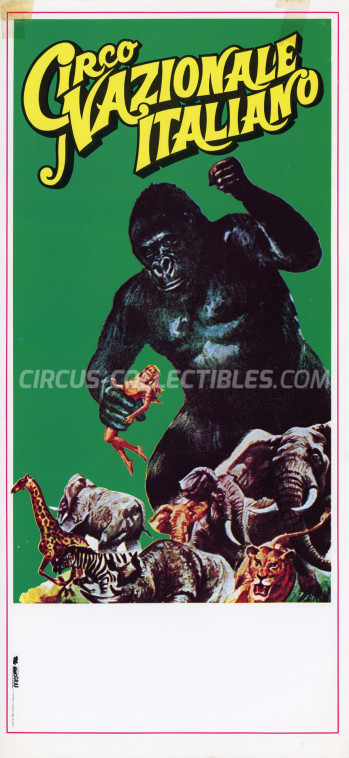 Medrano (Casartelli) Circus Poster - Italy, 1988