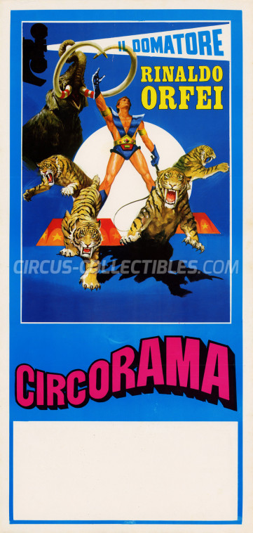 Rinaldo Orfei Circus Poster - Italy, 1978