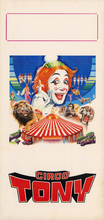 Tony Circus Poster - Italy, 0