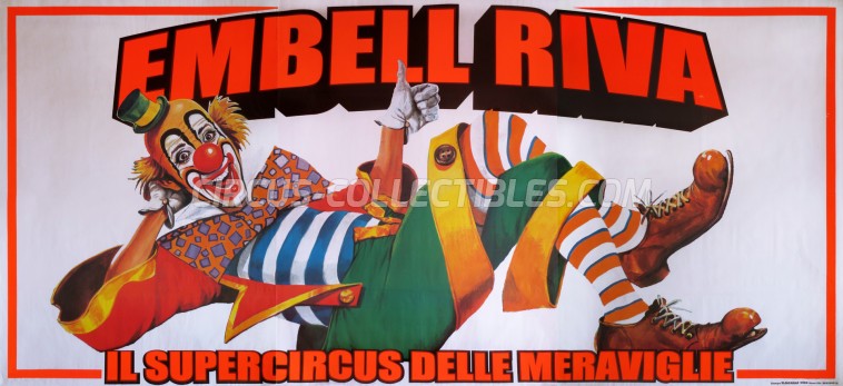 Embell Riva Circus Poster - Italy, 2003