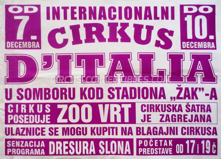 Corona Circus Poster - Serbia, 0