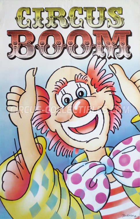 Boom Circus Poster - Netherlands, 1994