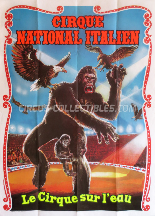 Medrano (Casartelli) Circus Poster - Italy, 1988