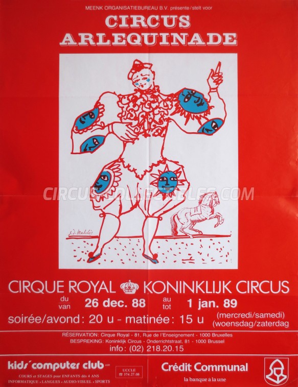 Royal (BE) Circus Poster - Belgium, 1988