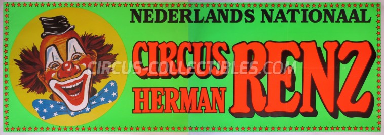 Herman Renz Circus Poster - Netherlands, 0