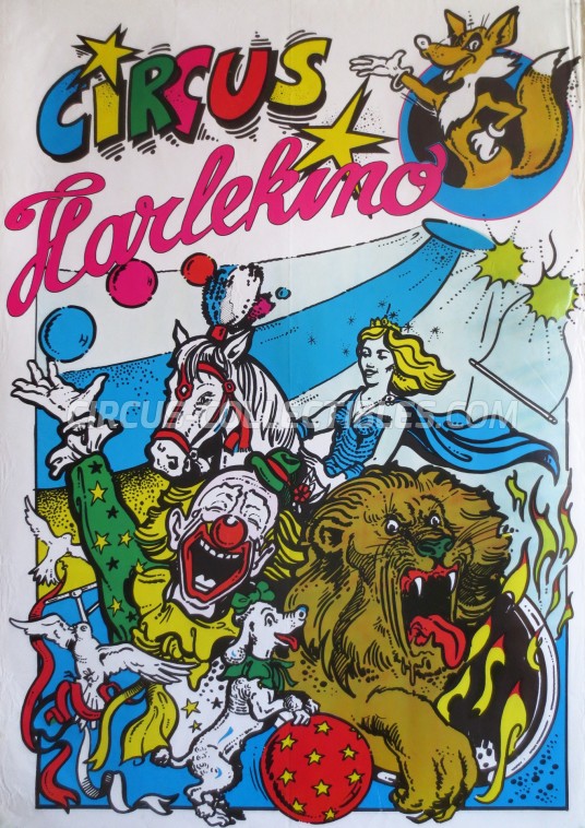 Harlekino Circus Poster - Netherlands, 0