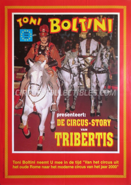 Tribertis Circus Poster - Italy, 1996