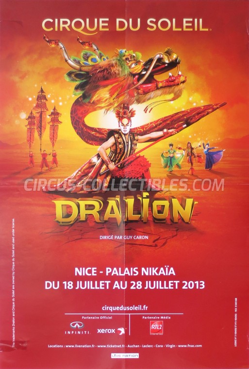 Cirque du Soleil Circus Poster - Canada, 2013