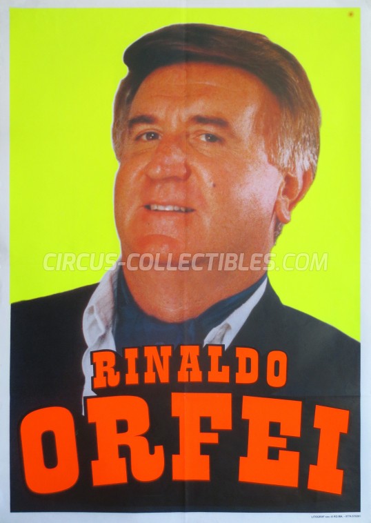 Rinaldo Orfei Circus Poster - Italy, 0