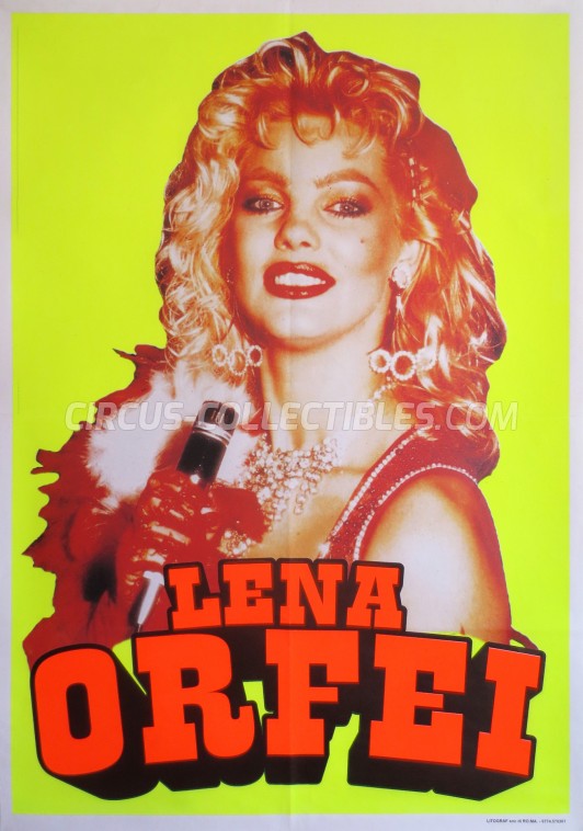 Lena Orfei Circus Poster - Italy, 0