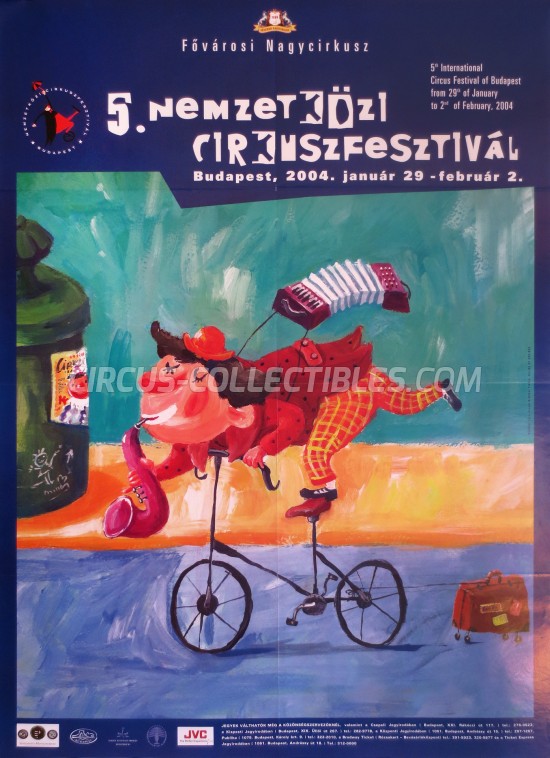 Fovarosi Nagycirkusz Circus Poster - Hungary, 2004