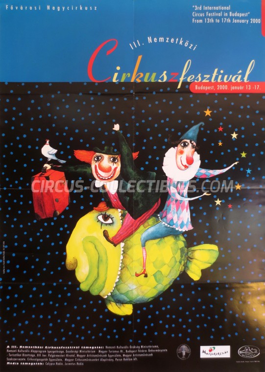 Fovarosi Nagycirkusz Circus Poster - Hungary, 2000