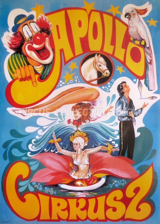 Apollo (HU) Circus Poster - Hungary, 0