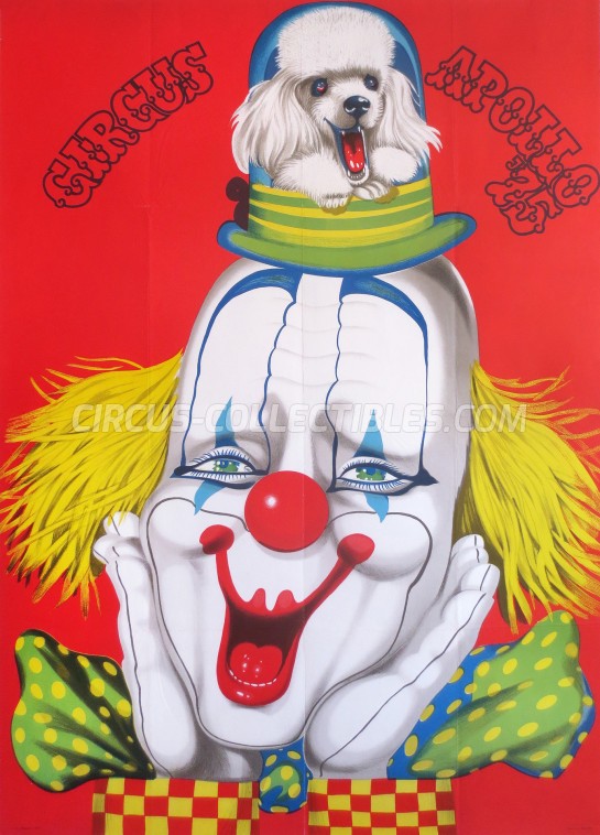 Apollo (HU) Circus Poster - Hungary, 1975