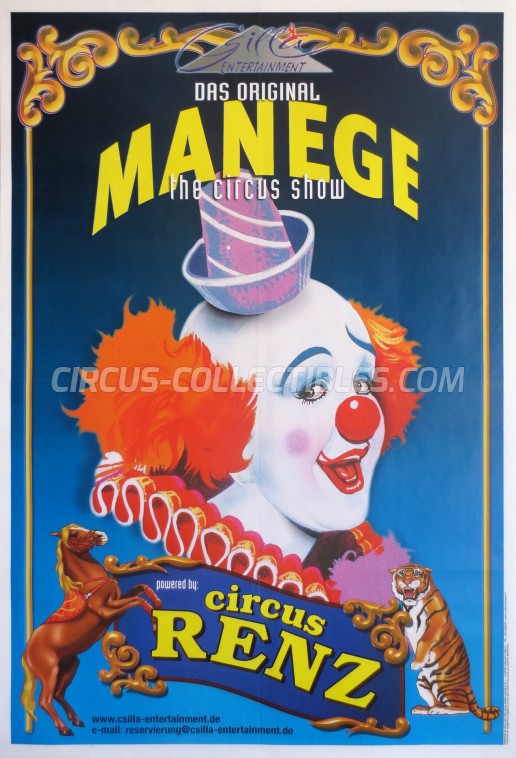 Renz Circus Poster - Germany, 2006