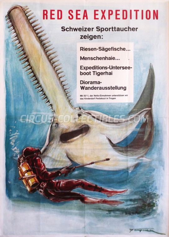 Red Sea Expedition Circus Poster - Switzerland, 0