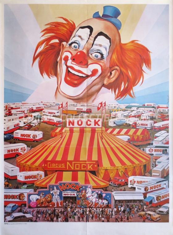 Nock Circus Poster - Switzerland, 1980