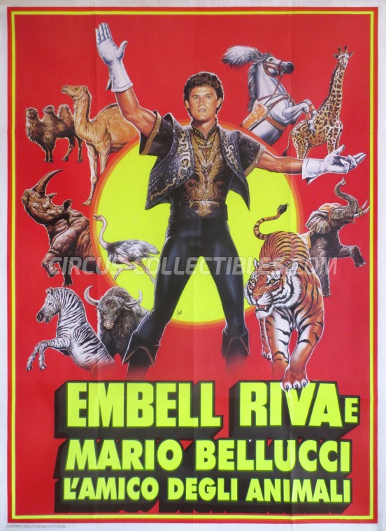 Embell Riva Circus Poster - Italy, 1998