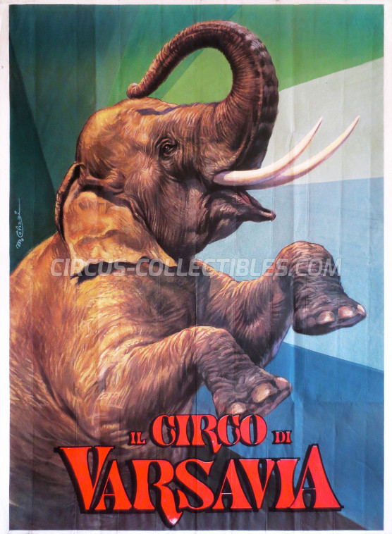 Varsavia Circus Poster - Italy, 1994