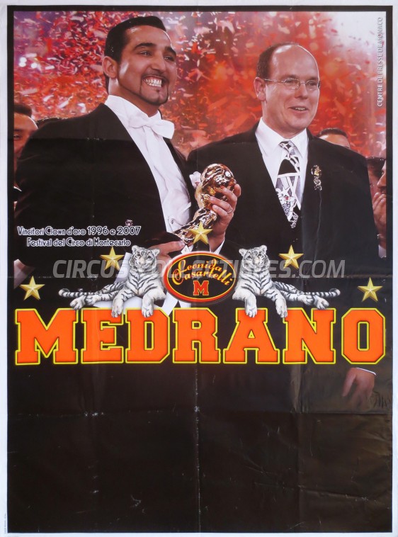 Medrano (Casartelli) Circus Poster - Italy, 2009