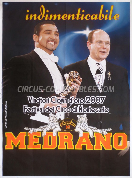 Medrano (Casartelli) Circus Poster - Italy, 2007
