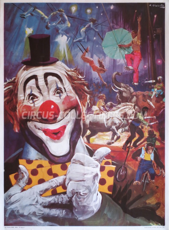 Stock Poster Circus Poster - Italy, 