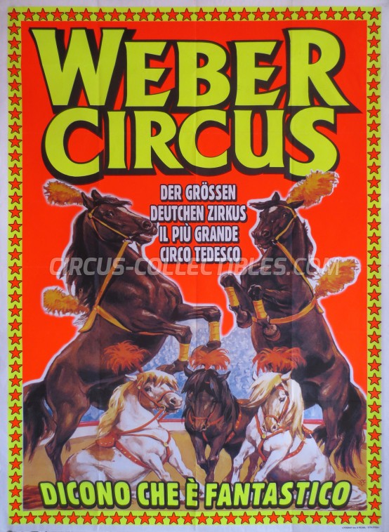 Weber Circus Circus Poster - Italy, 0
