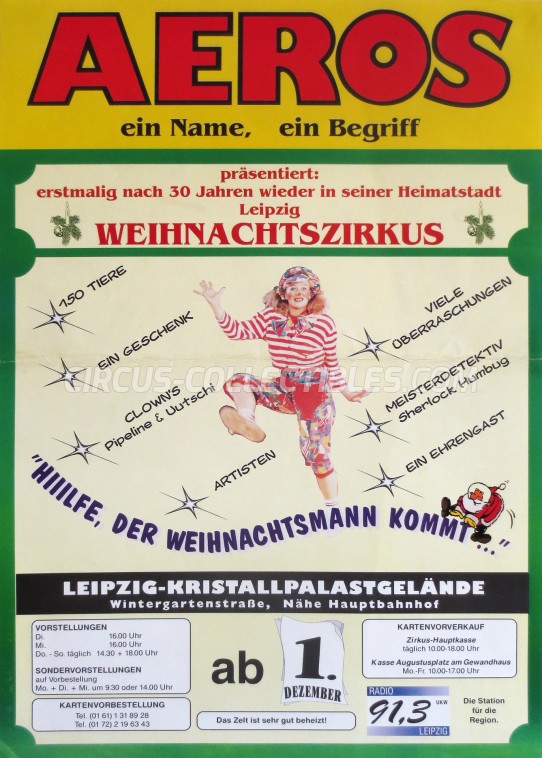 Aeros Circus Poster - Germany, 0