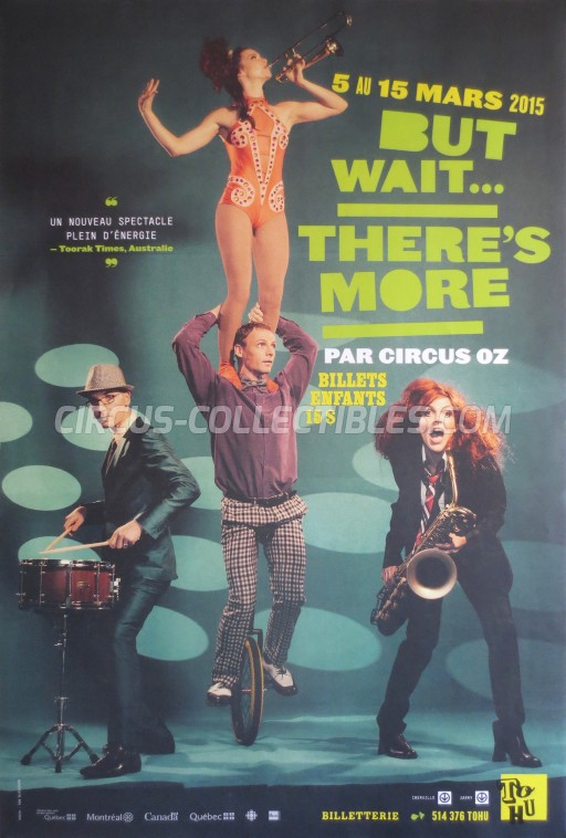 OZ Circus Poster - Australia, 2015