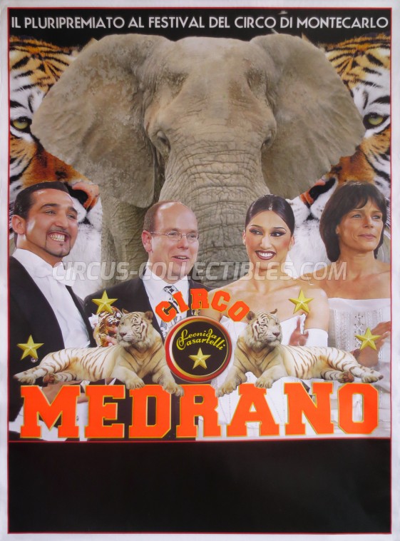 Medrano (Casartelli) Circus Poster - Italy, 2014