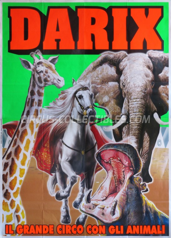 Darix Martin Circus Poster - Italy, 0
