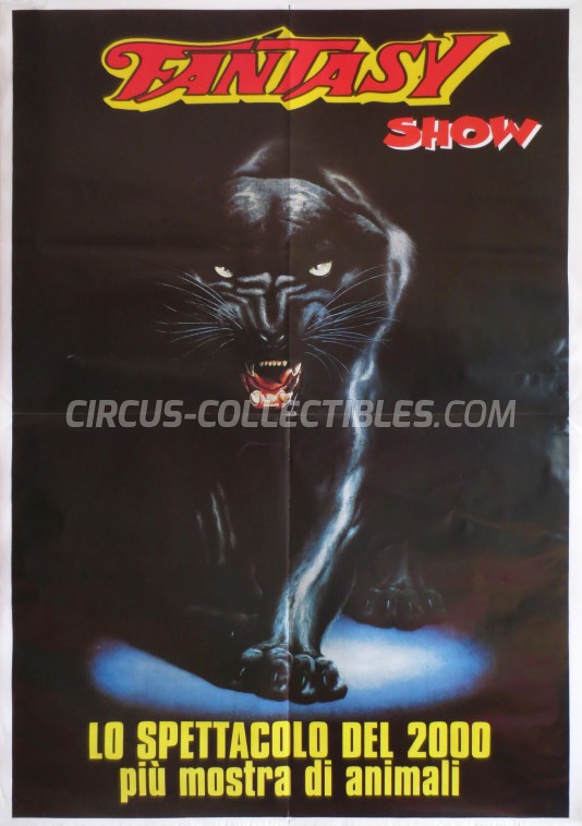 Fantasy Circus Poster - Italy, 2000