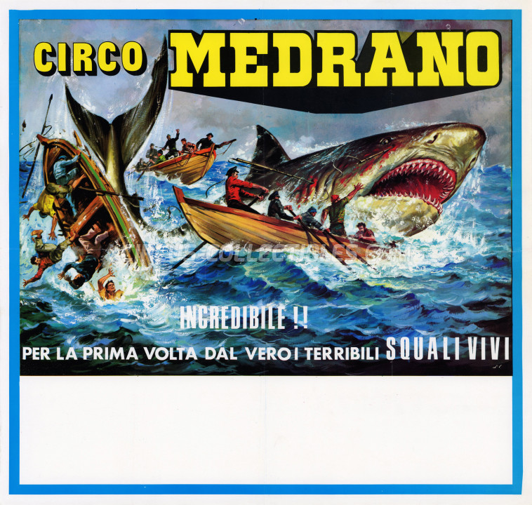 Medrano (Casartelli) Circus Poster - Italy, 1982