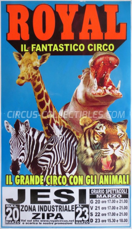 Royal (IT) Circus Poster - Italy, 2008