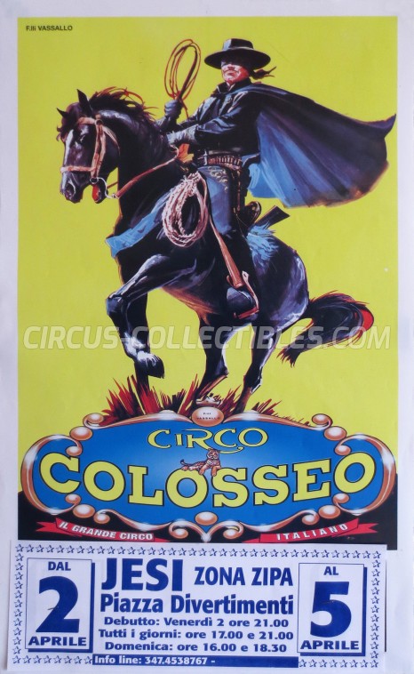 Colosseo Circus Poster - Italy, 2004